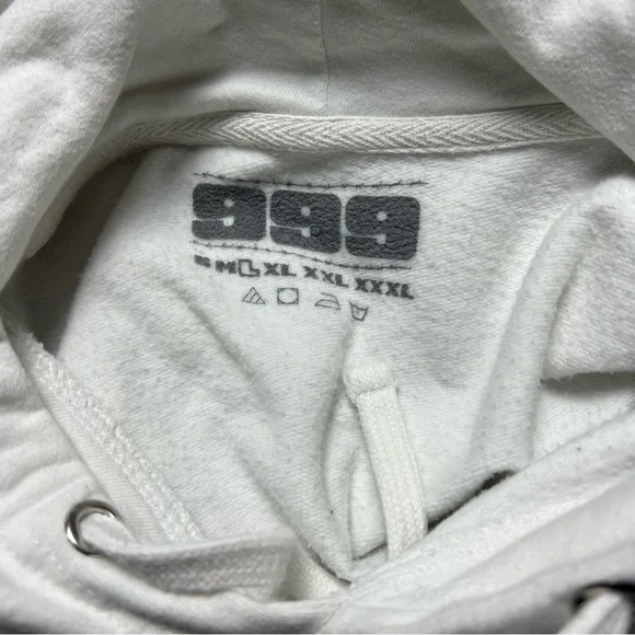 999 Club Juice WRLD X The Kid Laroi Remind Me Of You Butterfly Hoodie Large - Picture 4 of 6